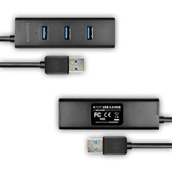 AXAGON HUE-S2BP 4-Port USB 3.0 Charging húb - USB huby - Obrázok 5A7HF00101