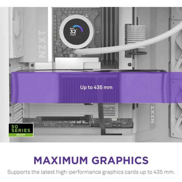 NZXT H9 Flow biela - Počítačové skrine - Obrázok 5A7K000K01