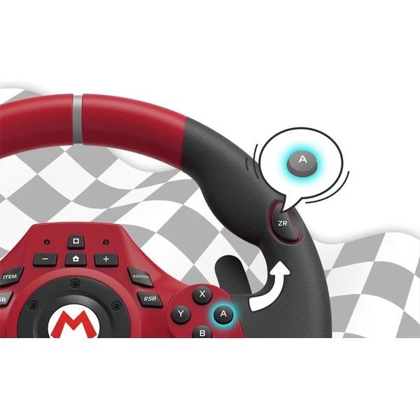 Hore Mario Kart Racing Wheel Pro Deluxe (NSW/NSW2) - Volanty - Obrázok 5A9K000K01