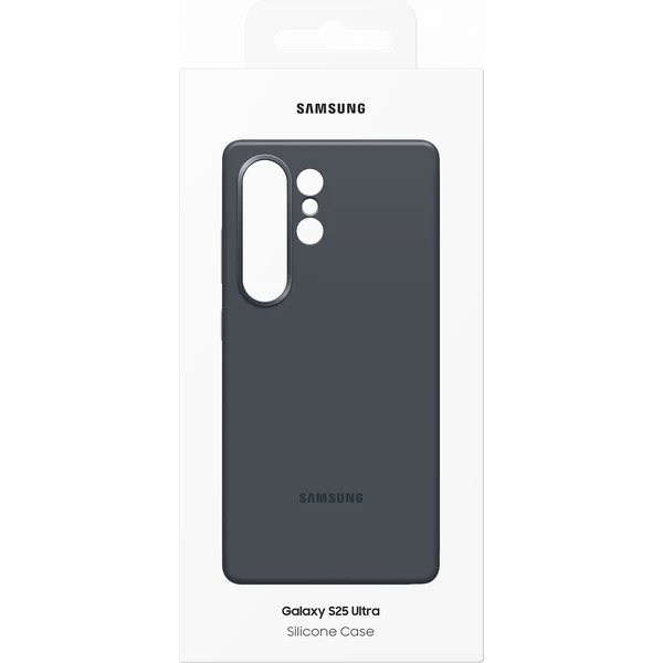 Samsung Silicone Case silikónový kryt Galaxy S25 Ultra čierny - Puzdra - Obrázok 5ACC000J01