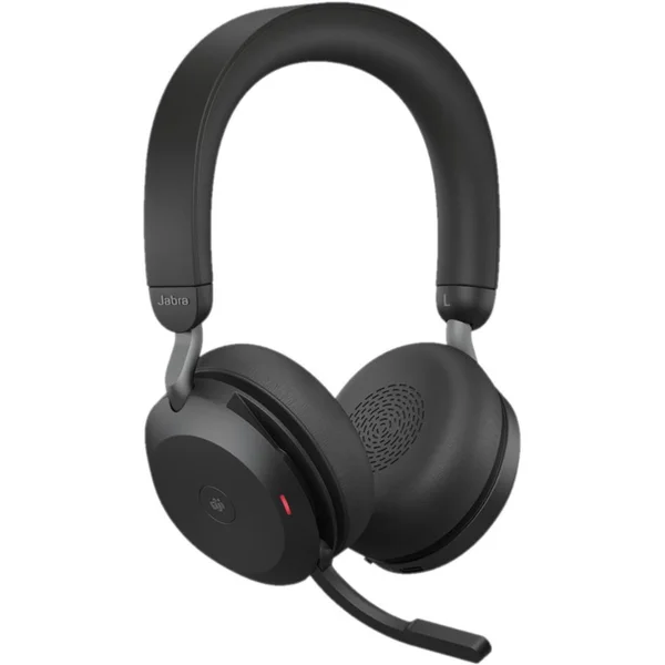Jabra Evolve2 75 USB-A MS Teams čierna - Slúchadlá - Hlavný obrázok