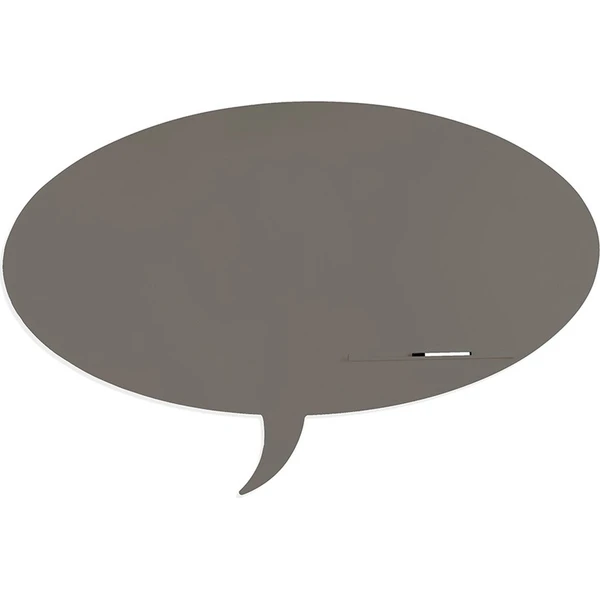 Rocada Skin Shape Talk 6440-7039 magnetická tabuľa kremenná šedá RAL 7039 - Magnetické tabule - Hlavný obrázok
