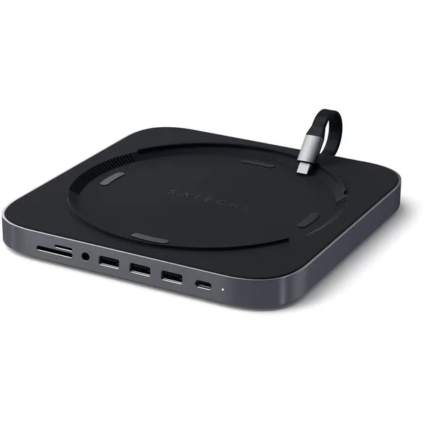 Satechi Aluminium TYPE-C Stand and Hub for Mac Mini - Space Gray - USB huby - Obrázok 5AL2700301