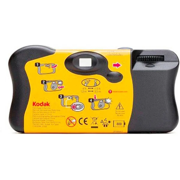 Kodak Fun Saver Flash jednorazový fotoaparát 27+12 snímok - Fotoaparáty - Obrázok 5AVE000K01