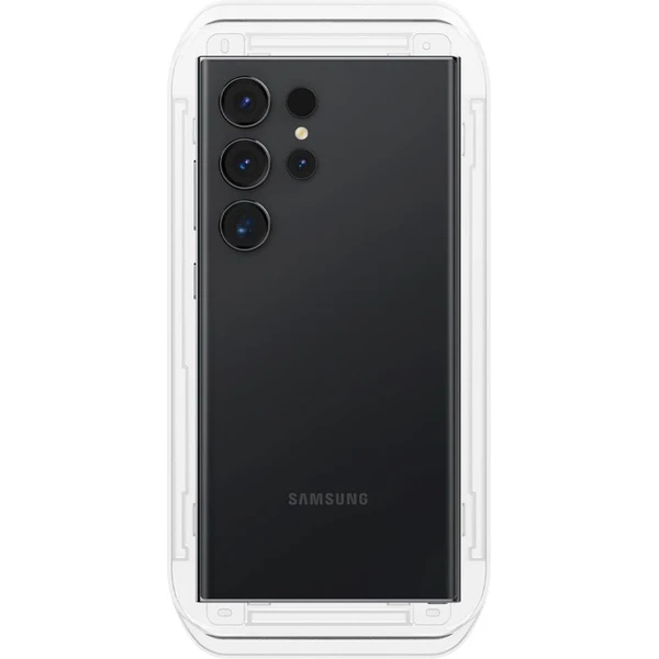 Spigen Glass TR EZ Fit HD 2 Pack ochranné sklo Samsung Galaxy S24 Ultra číre - Ochranné fólie a sklo - Obrázok 5B63000N01