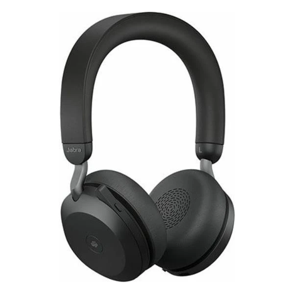 Jabra Evolve2 75 USB-A MS Teams s nabíjacím stojanom čierna - Slúchadlá - Obrázok 5BHOF00101
