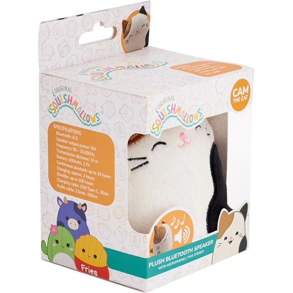 Lazerbuilt bezdrôtový reproduktor Squishmallows - Cameron (plyšový) - Reproduktory - Obrázok 5CBG000K01