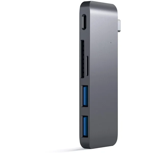 Satechi Passthrough USB hub MacBook 12" vesmírne šedý - USB huby - Hlavný obrázok