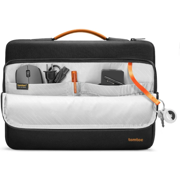 tomtoc Briefcase – 14" MacBook Pro čierna - Tašky - Obrázok 5CE7000601