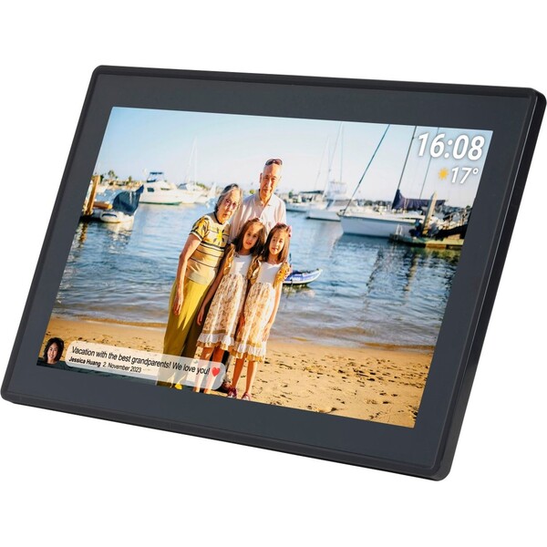 E-shop Denver PFF-1515 šikovný digitálny fotorámik s WiFi čierny