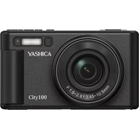 YASHICA City 100 digitálny fotoaparát čierny - Fotoaparáty