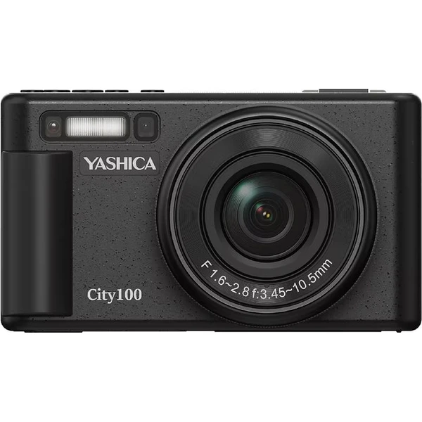 YASHICA City 100 digitálny fotoaparát čierny - Fotoaparáty - Hlavný obrázok