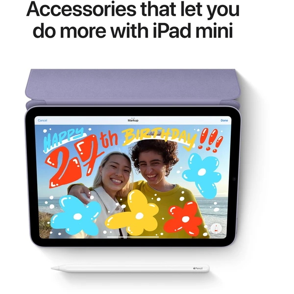 Apple iPad mini 256GB Wi-Fi vesmírne šedý (2021) (Kategória B) - Tablety - Obrázok 5CQKF00101