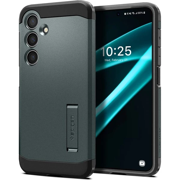 Spigen Tough Armor Samsung Galaxy S24+ zelený - Puzdra - Hlavný obrázok