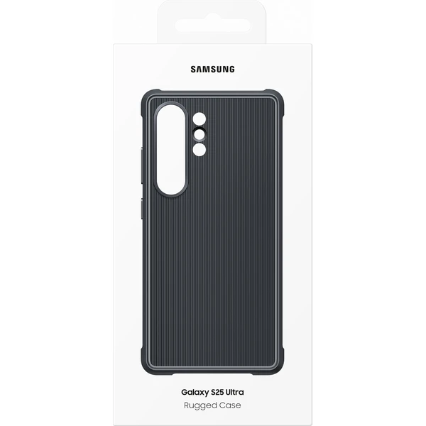 Samsung Rugged Case tvrdený kryt Galaxy S25 Ultra čierny - Puzdra - Obrázok 5DCC000J01