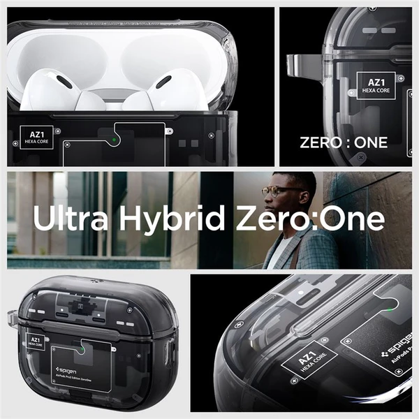 Spigen Ultra Hybrid púzdro Apple AirPods Pro 2. gen. zero one - Puzdra - Obrázok 5E66000N01