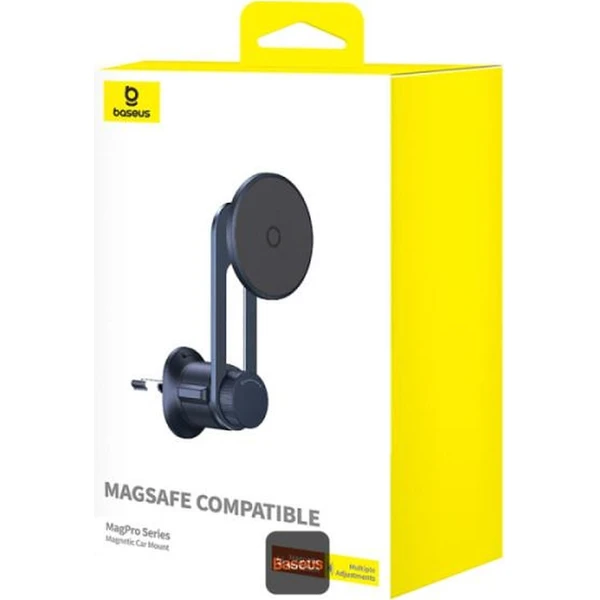 Baseus MagPro držiak do auta s magnetom do ventilačnej mriežky čierny - Držiaky - Obrázok 5E9R000K01