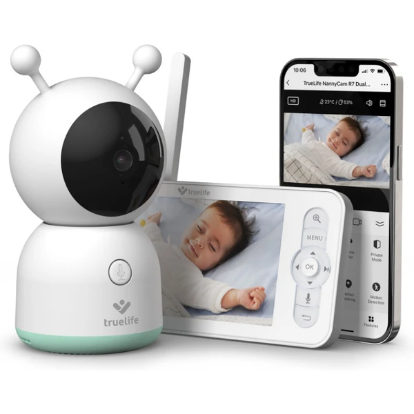 TrueLife NannyCam R7 Dual Smart detská pestúnka - Kamery - Hlavný obrázok