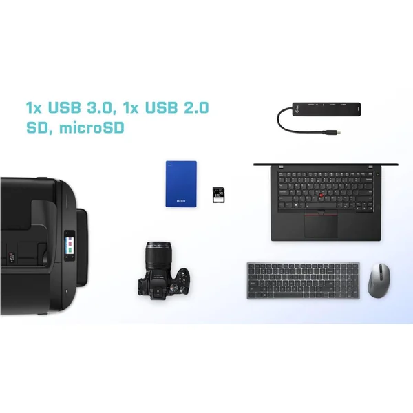 i-tec USB-C Thunderbolt 3 Travel Dock 4K + Power Delivery 60 - Dokovacie stanice - Obrázok 5EIPF00101