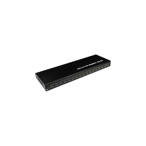 PremiumCord HDMI splitter 1-16 Portov, kovový s napájacím adaptérom, 4K, 1080p, 3D - Ostatné - Hlavný obrázok