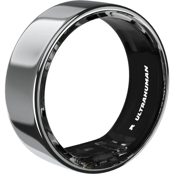 Ultrahuman Ring AIR šikovný prsteň veľ. 12 Space Silver - Chytré prstene - Hlavný obrázok