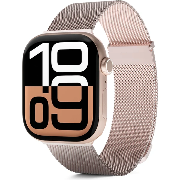 Epico Watch Strap milánsky ťah 42/44/45/46/49 mm ružovo zlatý - Remienky - Hlavný obrázok