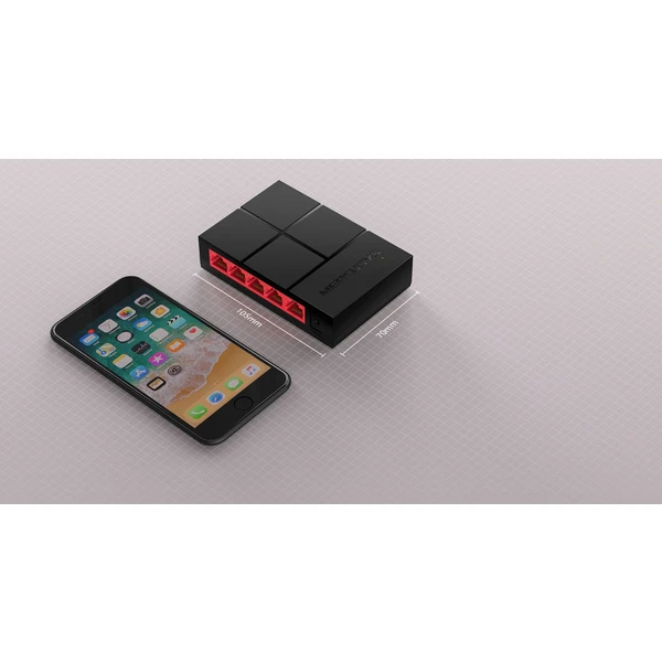 Mercusys MS105G Switch - Switche - Obrázok 5FR7300401