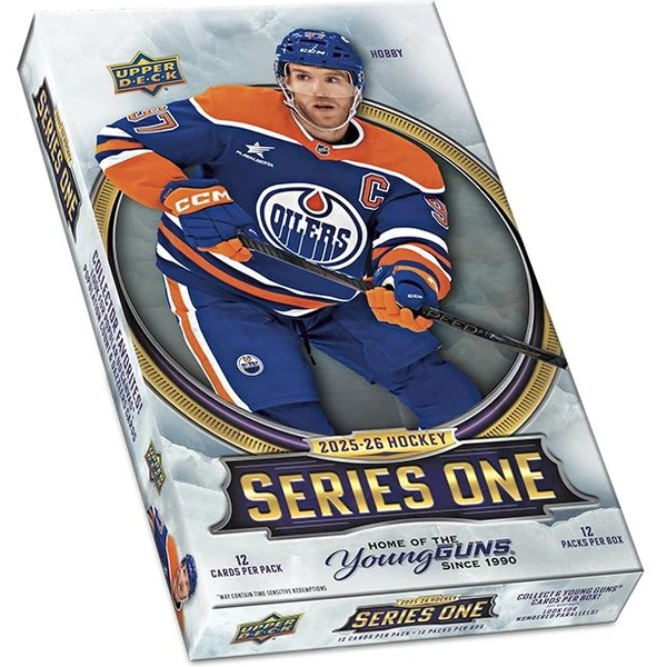Hokejové karty 2025-26 Upper Deck Series 1 Hockey Hobby Box - Hokejové karty - Hlavný obrázok