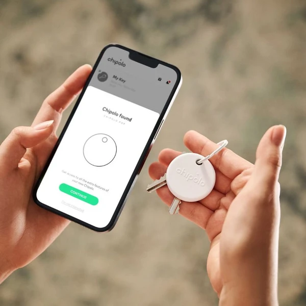 Chipolo POP Bluetooth lokátor biely - Lokátory - Obrázok 5GIE000O01