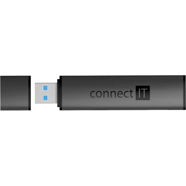 CONNECT IT COMPACT 4v1 USB-A hub + čítačka kariet antracitový - USB huby - Obrázok 5GTG000K01