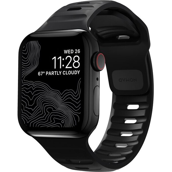 Nomad Sport Strap M/L remienok pre Apple Watch Ultra 49/45/44/42 mm Black
