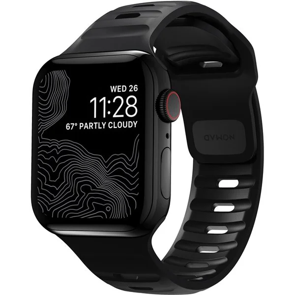 Nomad Sport Strap M/L remienok pre Apple Watch Ultra 49/45/44/42 mm Black - Remienky - Hlavný obrázok