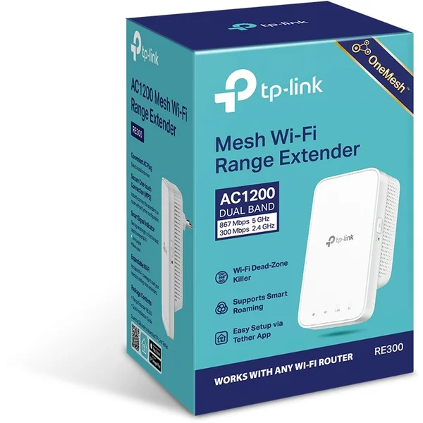 TP-Link RE300 extender - Wi-Fi extendery - Obrázok 5HN4000301
