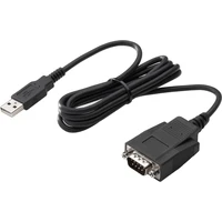 Kábel HP USB-A/serial port čierny - Káble a redukcie
