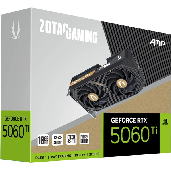 ZOTAC NVIDIA GeForce RTX 5060 Ti AMP 16GB GDDR7 - Grafické karty - Obrázok 5ILI000K01