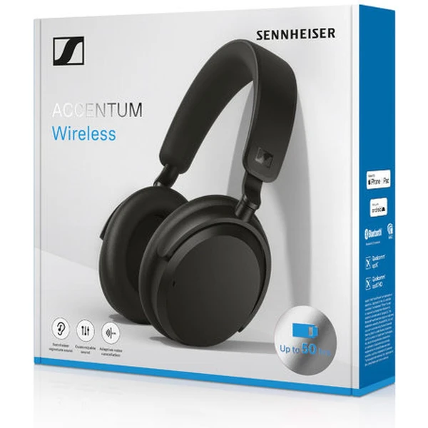 Sennheiser Accentum bezdrôtové slúchadlá čierna - Slúchadlá - Obrázok 5J81000K01