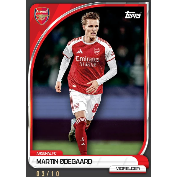Futbalové karty Topps 2025-2026 Collector Tin Arsenal - Futbalové karty - Obrázok 5K3J000K01