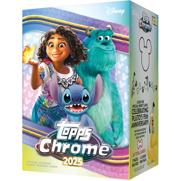 Zberateľské karty 2025 Topps Chrome Disney - Value Box  - Zberateľské karty a nálepky - Hlavný obrázok