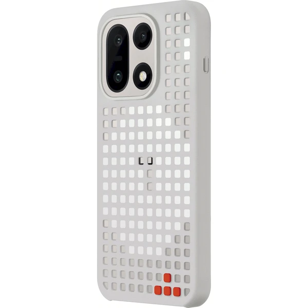 OnePlus 15 5G Hole-Pattern magnetický kryt biely - Puzdra - Obrázok 5KQK000K01