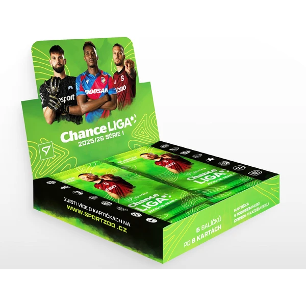 Futbalové karty SportZoo Chance Liga 2025/26 - 1. séria Blaster box - Futbalové karty - Obrázok 5LKJ000K01