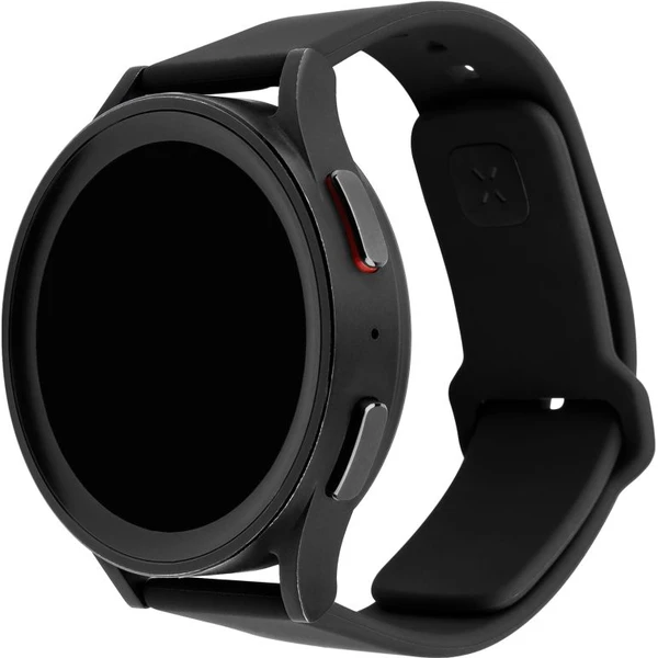 Set silikónových remienkov FIXED Silicone Sporty Strap s Quick Release 22mm pre smartwatch, čierny - Remienky - Hlavný obrázok