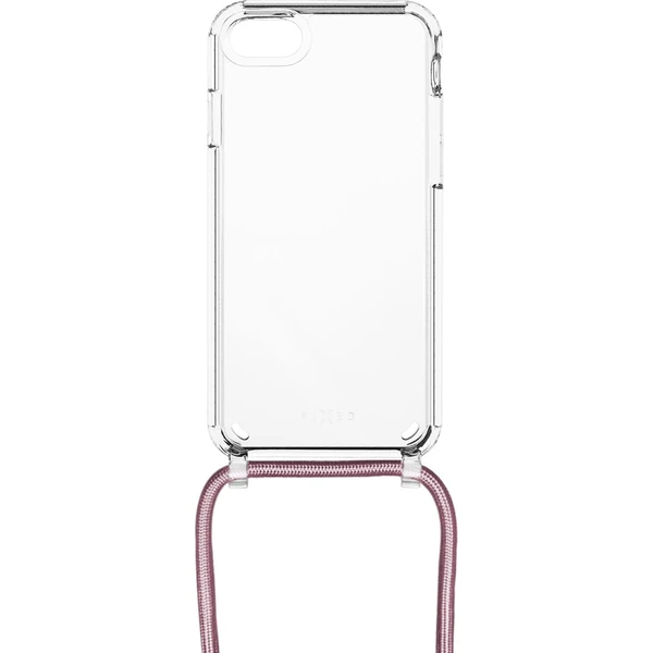 FIXED Pure Neck kryt s ružovou šnúrkou na krk pre Apple iPhone 7/8/SE (2020/2022) - Puzdra - Obrázok 5LQ1000601