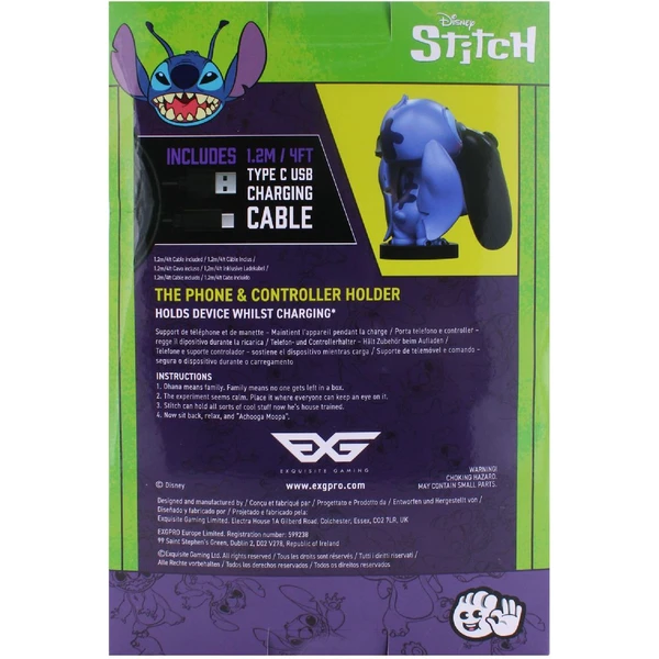 EXG Cable Guys Lilo & Stitch - Classic Stitch - Figúrky - Obrázok 5M0O100501