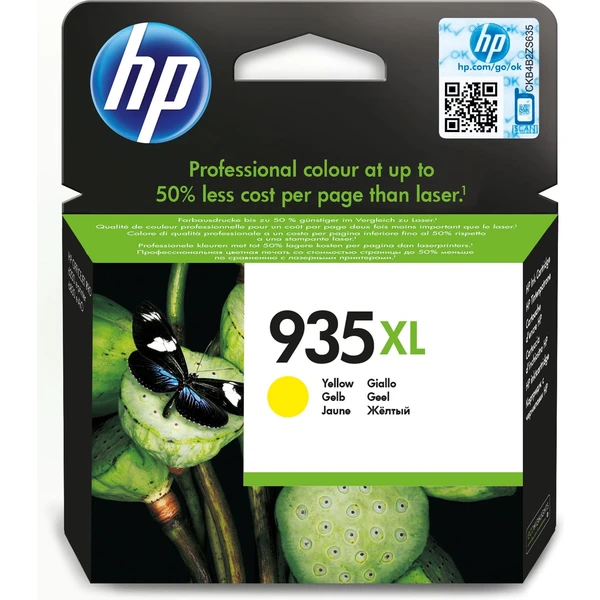 HP C2P26AE č. 935XL Žltá originálna - Cartridge - Hlavný obrázok