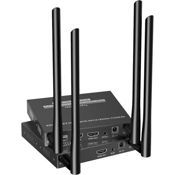 PremiumCord HDMI2.0 KVM Wireless extender 4K @ 60Hz na 50m - Káble a redukcie - Obrázok 5MNF000K01