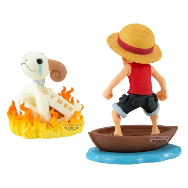 Figúrka Bandai Banpresto ONE PIECE - MONKEY.D.LUFFY & GOING MERRY 8 cm - Figúrky - Hlavný obrázok