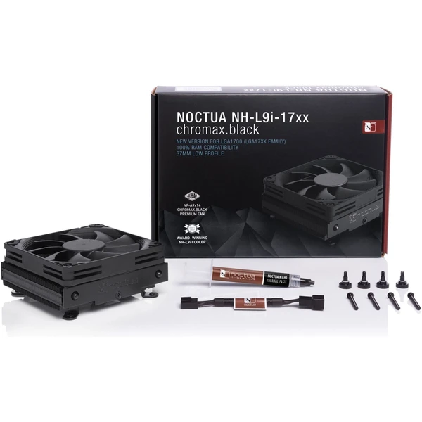 NOCTUA chladič procesora NH-L9i 17xx chromax.black - Chladiče - Obrázok 5QE3000O01