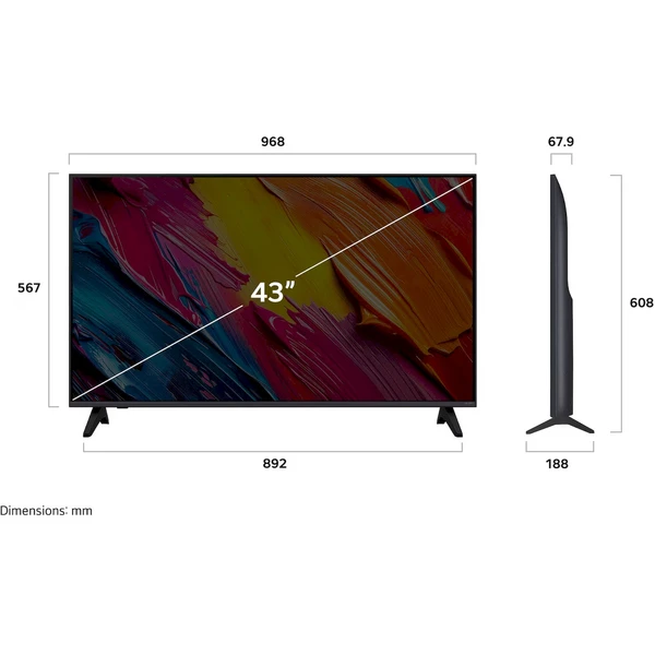 LG 43QNED70A6A - Televízia - Obrázok 5R9I000K01