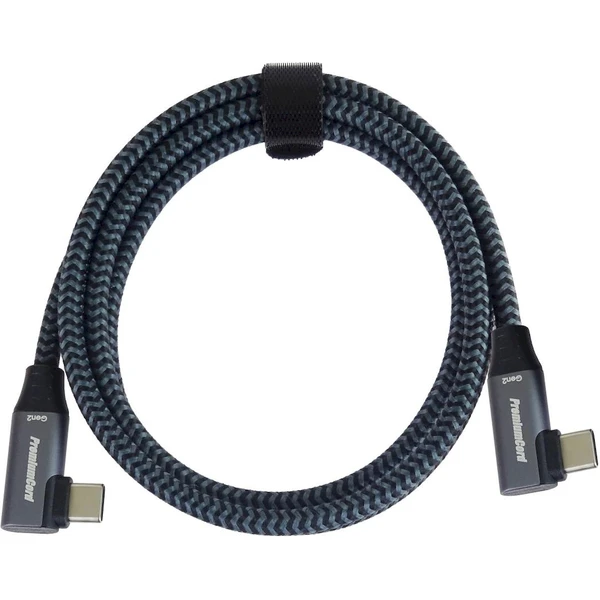PremiumCord USB-C/USB-C napájací kábel so zahnutými konektormi 100W 3m strieborný - Káble a redukcie - Obrázok 5RHF000K01