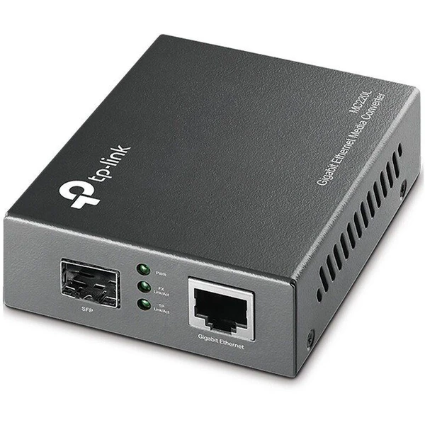 TP-Link MC220L mediálny konvertor čierny - Konvertory - Hlavný obrázok